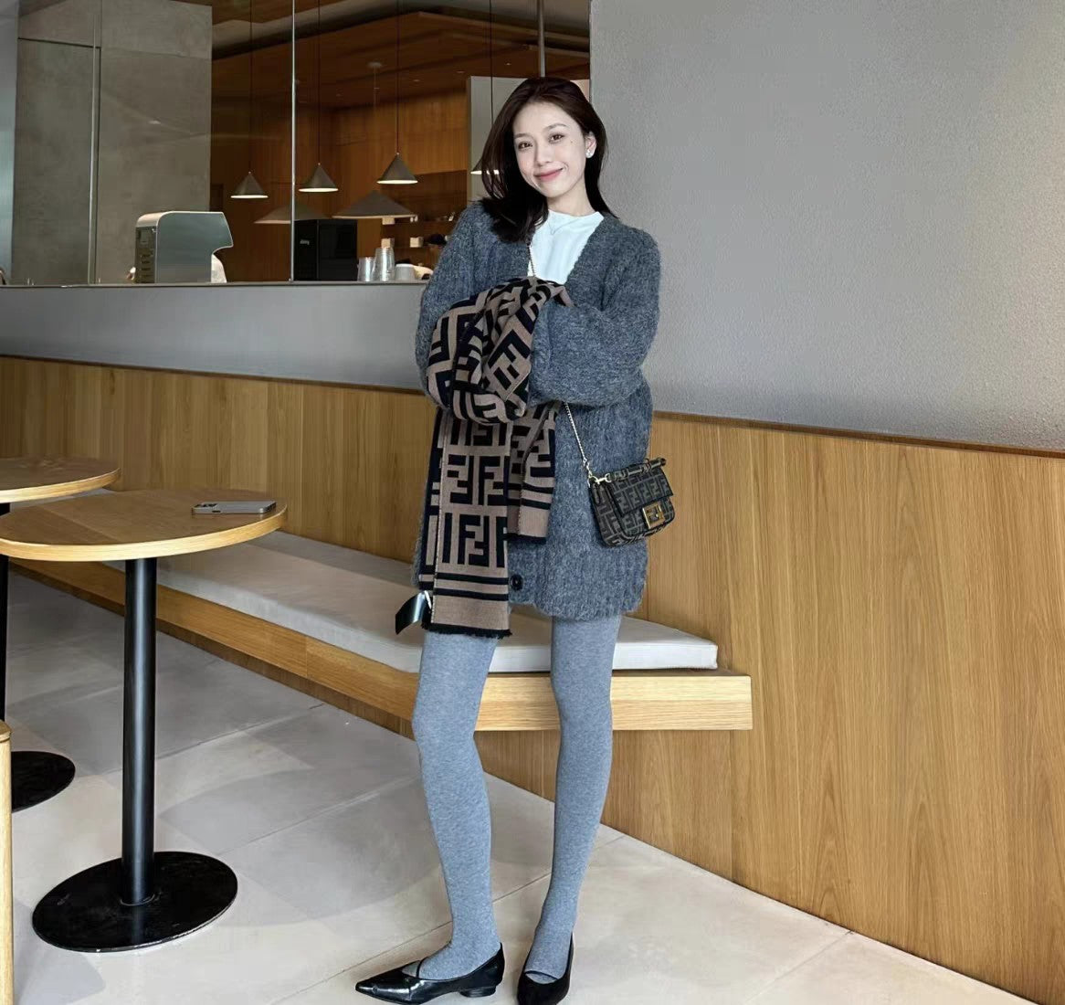 F4 Women's Winter Top Grade Fashion Wool Scarf Shawl Wrap 180*35cm