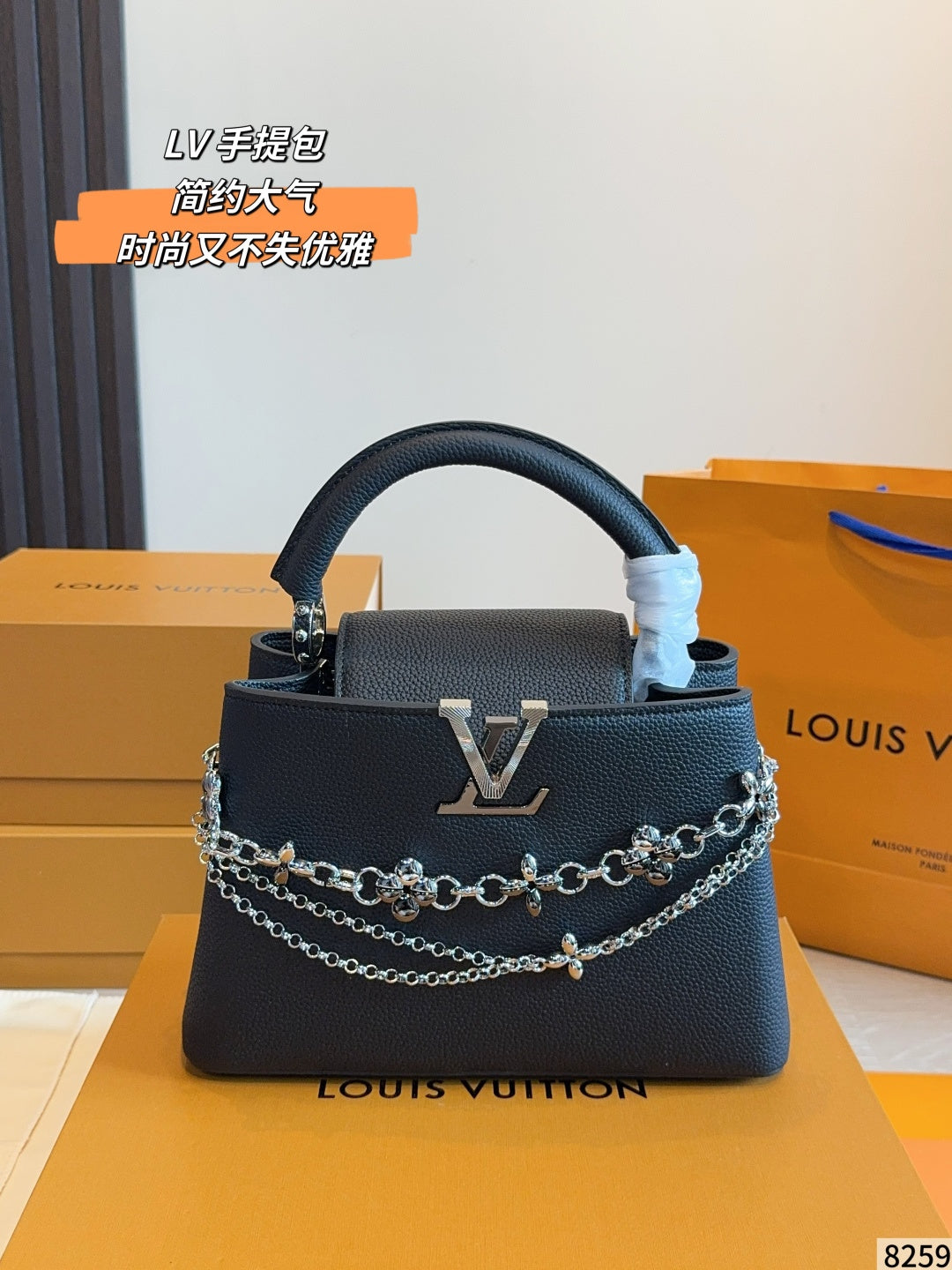 MN90 Women's leather bag handbag 27*9*18/22*8*12cm