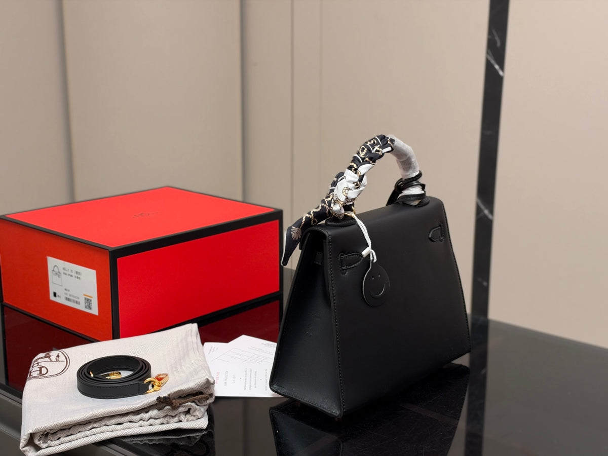 MS36 Classic leather bag handbag for women 25cm/22cm/19cm