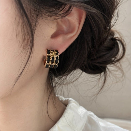 A1260 Women gold-plated fashion earrings high-quality jewelry