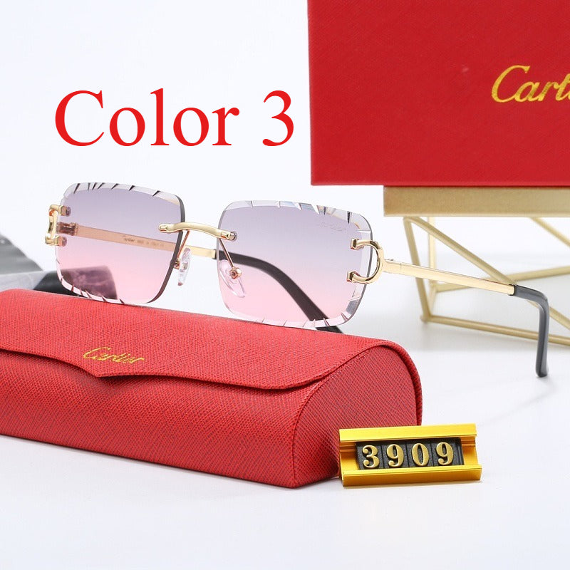 T3909  Fashion men's and women's sunglasses with box