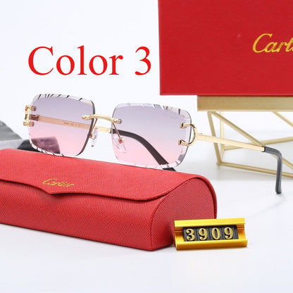 T3909  Fashion men's and women's sunglasses with box