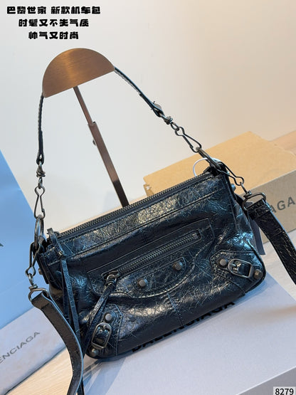 MN101 Women's handbag leather bag 22*8*15cm
