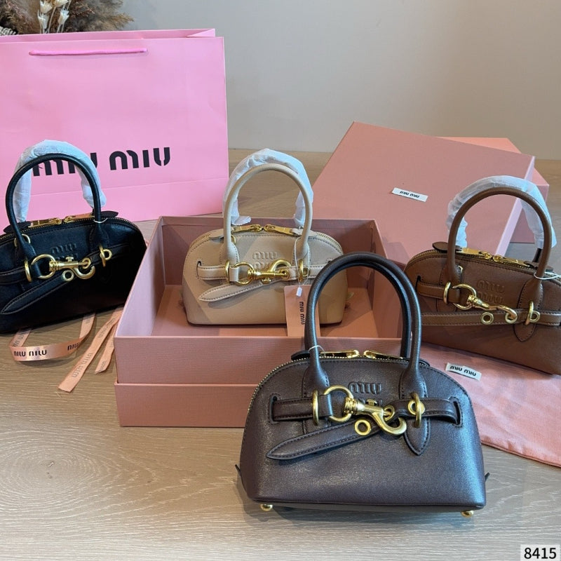 MN10 Fashion Genuine Leather Women's Bag with Box 20*8*12cm