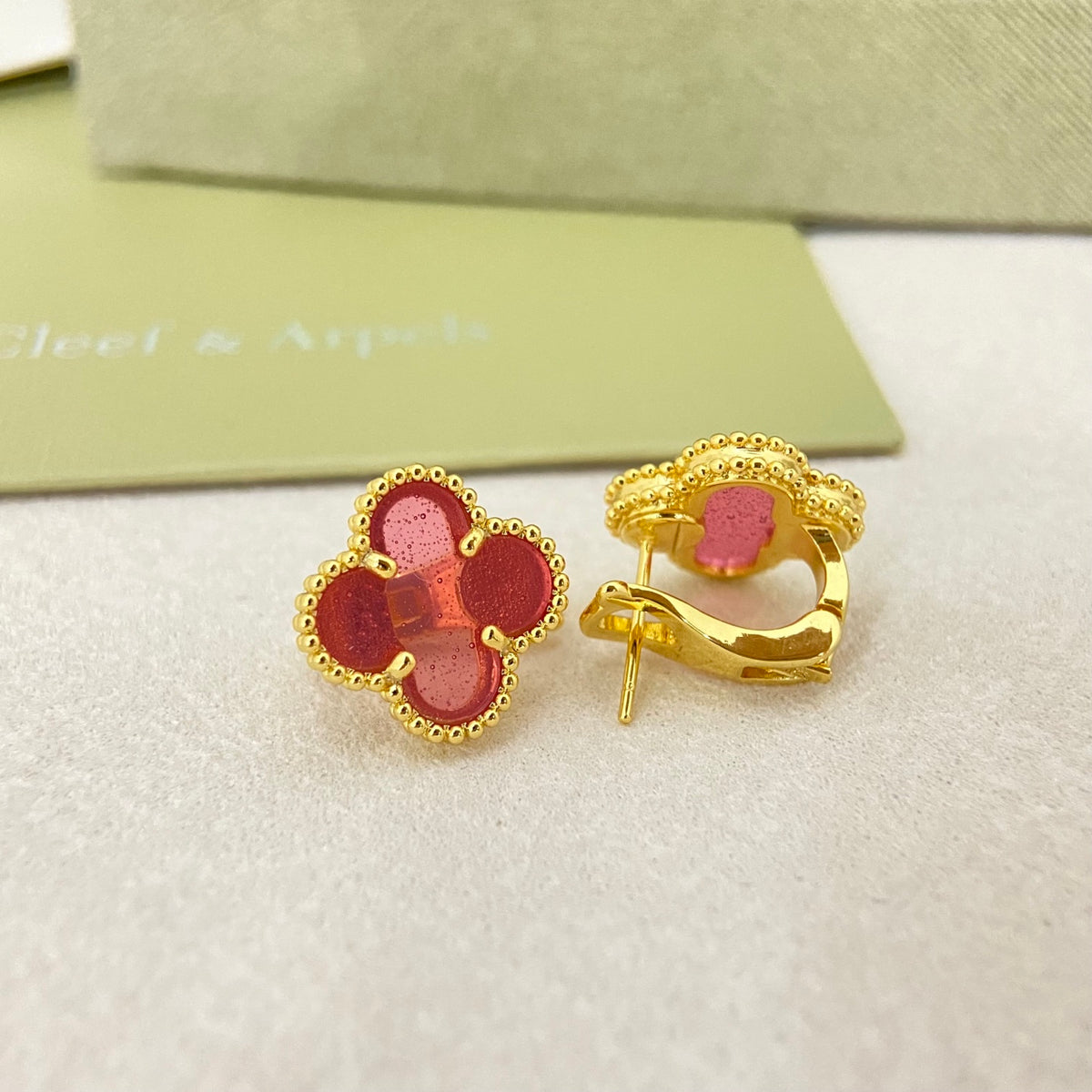 E23 Women gold-plated fashion earrings high-quality jewelry