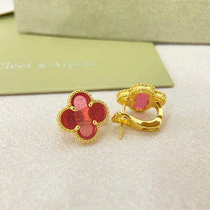 E23 Women gold-plated fashion earrings high-quality jewelry