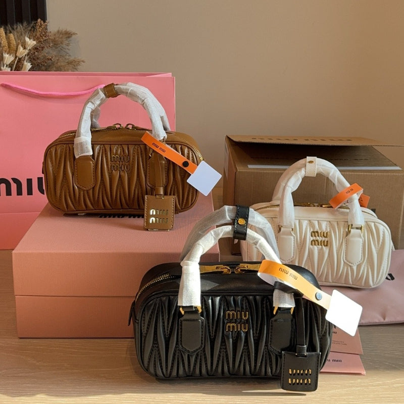 MN62 Women's leather bag handbag 22*8*11cm