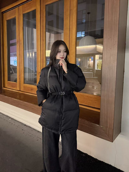 C5 Women's Casual Warm Down Jacket, Winter Outerwear Coat