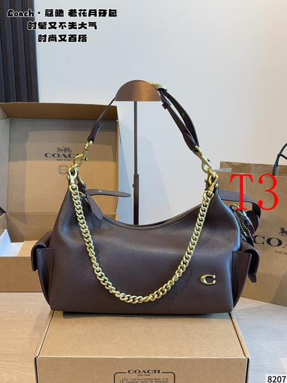 MN80 Women's leather bag handbag 30*11*23cm