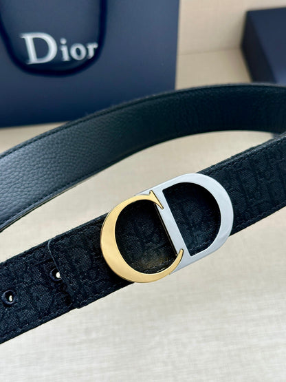 BE9 Real Leather Belt 3.2CM with packing