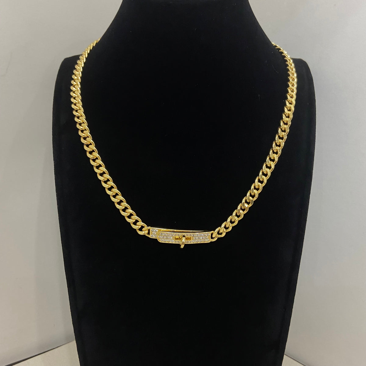 N6 New women and men gold-plated necklace fashion jewelry