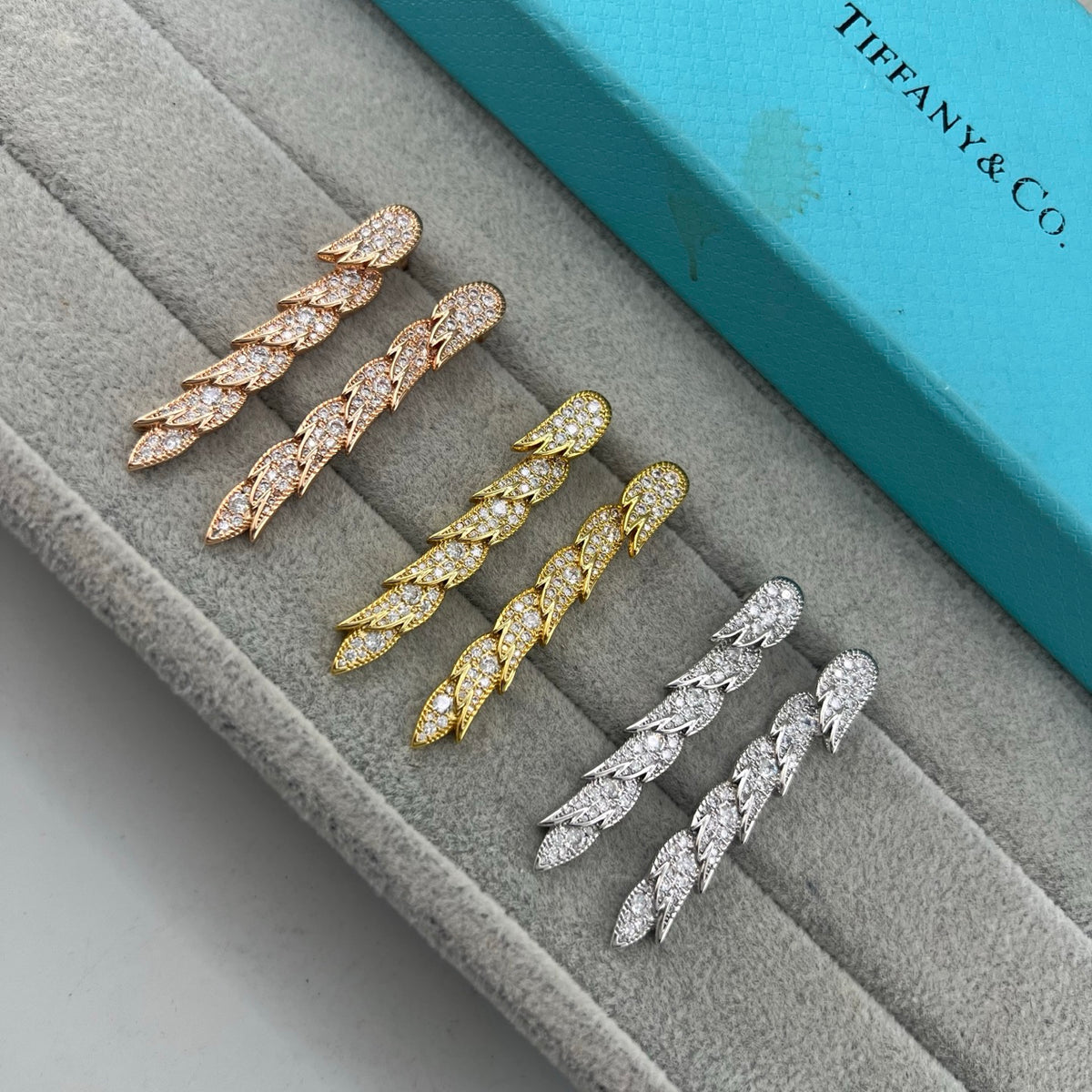 E17 Women gold-plated fashion earrings high-quality jewelry