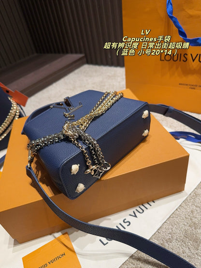 MN69 Women's leather bag handbag 27*18cm/20*14cm
