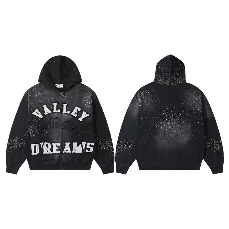 C41 Men's and women's zipper hoodies outerwear clothes