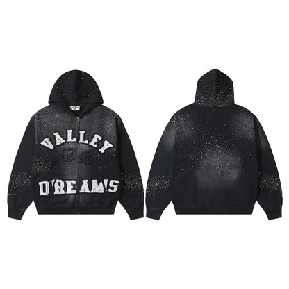 C41 Men's and women's zipper hoodies outerwear clothes