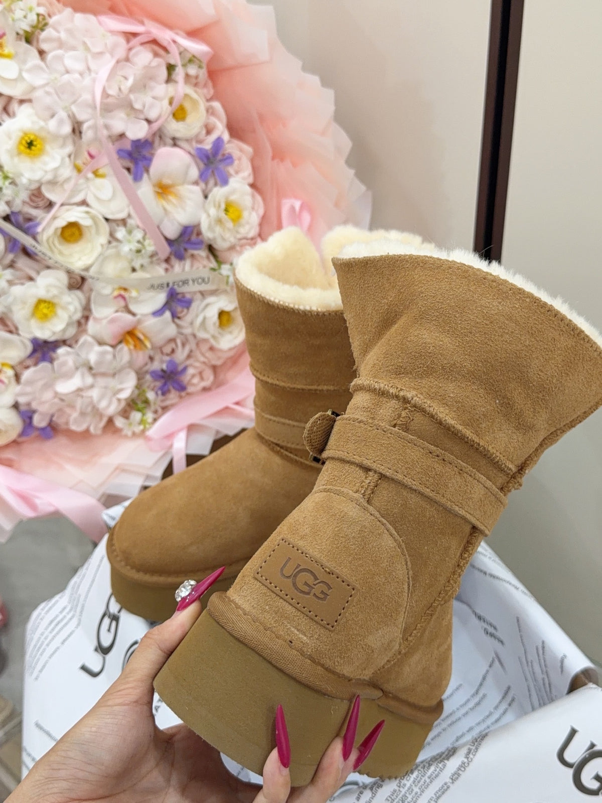 HT8 Winter Warm Snow Boots Women's Shoes 35-41