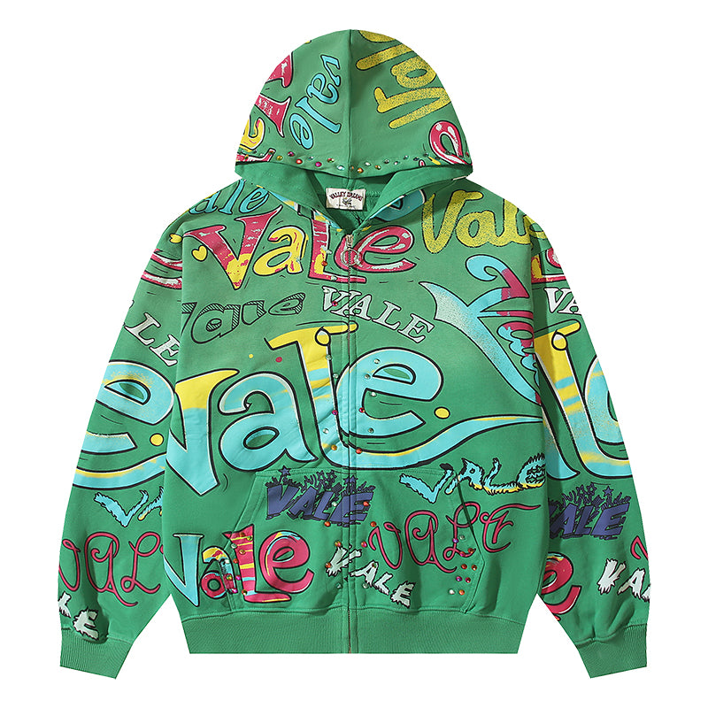 C42 Men's and women's zipper hoodies outerwear clothes