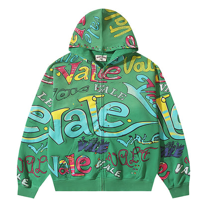 C42 Men's and women's zipper hoodies outerwear clothes