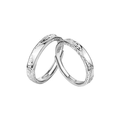 S999 sterling silver unisex ring, fashion high-quality jewelry