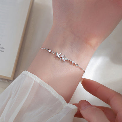 925 sterling silver women's bracelet, high-quality jewelry