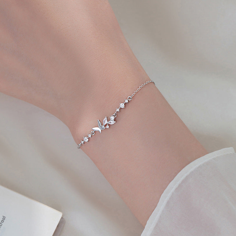 925 sterling silver women's bracelet, high-quality jewelry