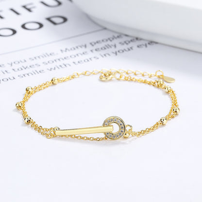 925 sterling silver women's bracelet, high-quality jewelry
