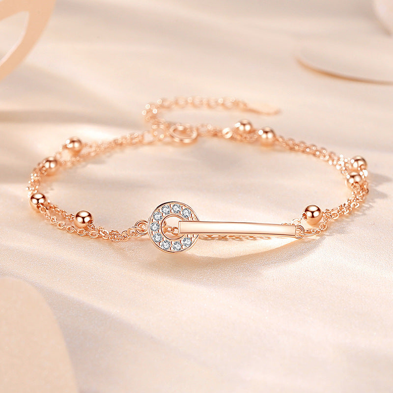 925 sterling silver women's bracelet, high-quality jewelry