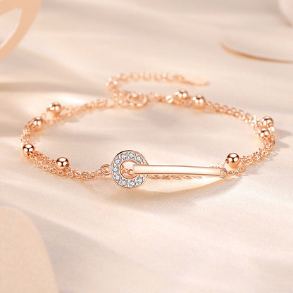 925 sterling silver women's bracelet, high-quality jewelry
