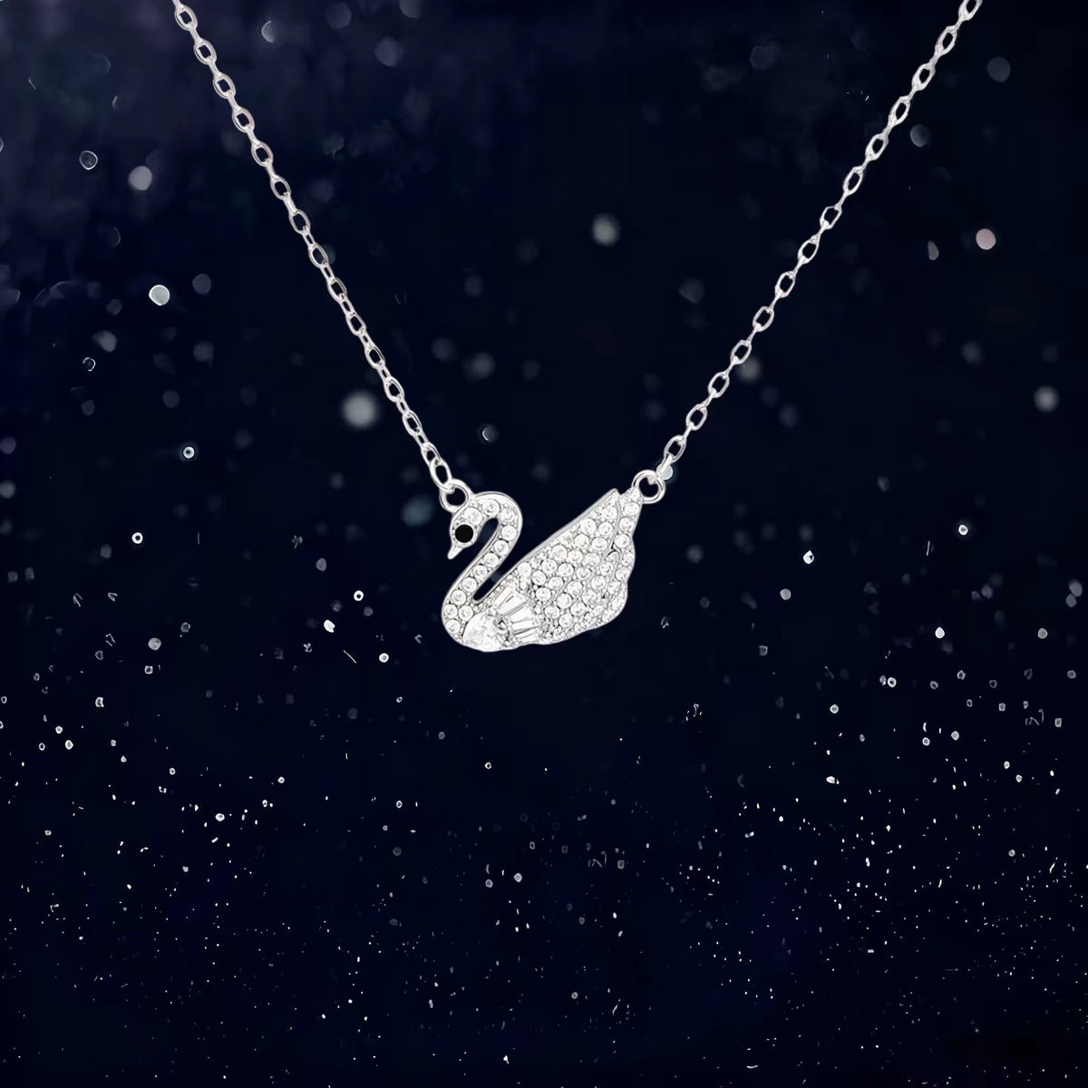 Women's 999 sterling silver fashionable versatile temperament, light luxury high-end collarbone chain jewelry