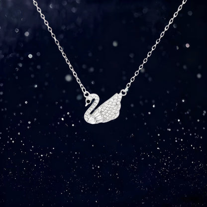 Women's 999 sterling silver fashionable versatile temperament, light luxury high-end collarbone chain jewelry