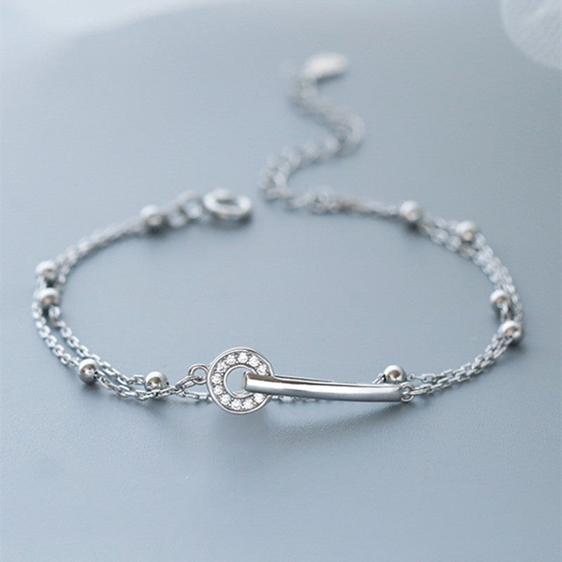 925 sterling silver women's bracelet, high-quality jewelry