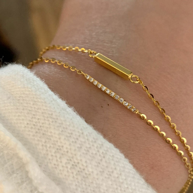 925 sterling silver women's bracelet, high-quality jewelry