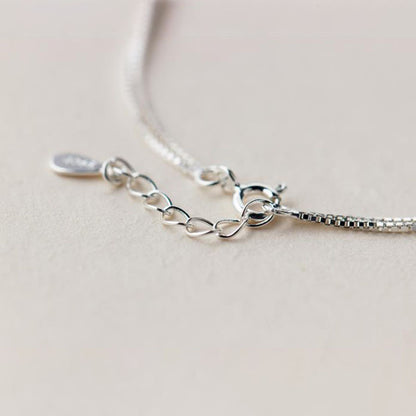 S925 Sterling Silver Double Layer Bracelet for Women, Polished Round Beads, Minimalist Trendy Elegant New Hand Jewelry