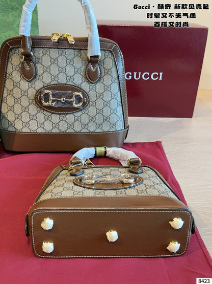MN72 Women's leather bag handbag 25*9*23/20*9*16cm