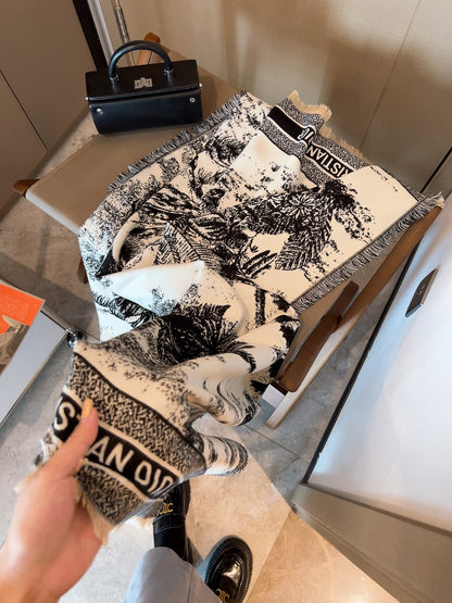 F18 Women's Winter Fashion Wool Scarf Shawl Wrap 140X140CM