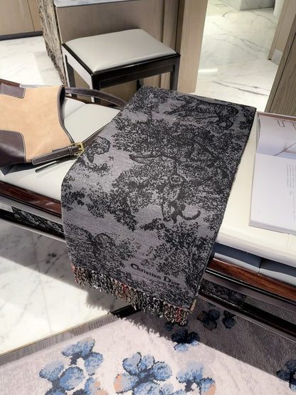 F3 Women's Winter Fashion High Quality Wool Scarf 180X60cm