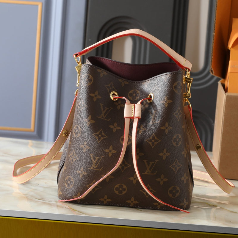 WM15 Women's fashion bucket bag leather bag  20*20*13CM