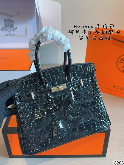 MN86 Classic leather bag women's handbag 25*14*19cm