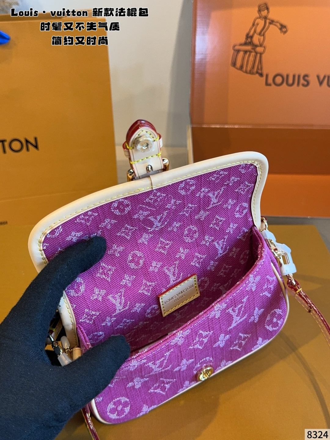 MN34 Women's bag diagonal cross bag 19*6*11cm