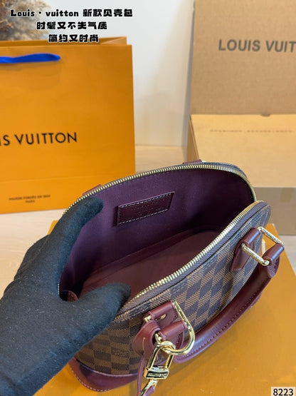 MN42 Classic Shell Bag Women's Leather Bag 24*11*17cm