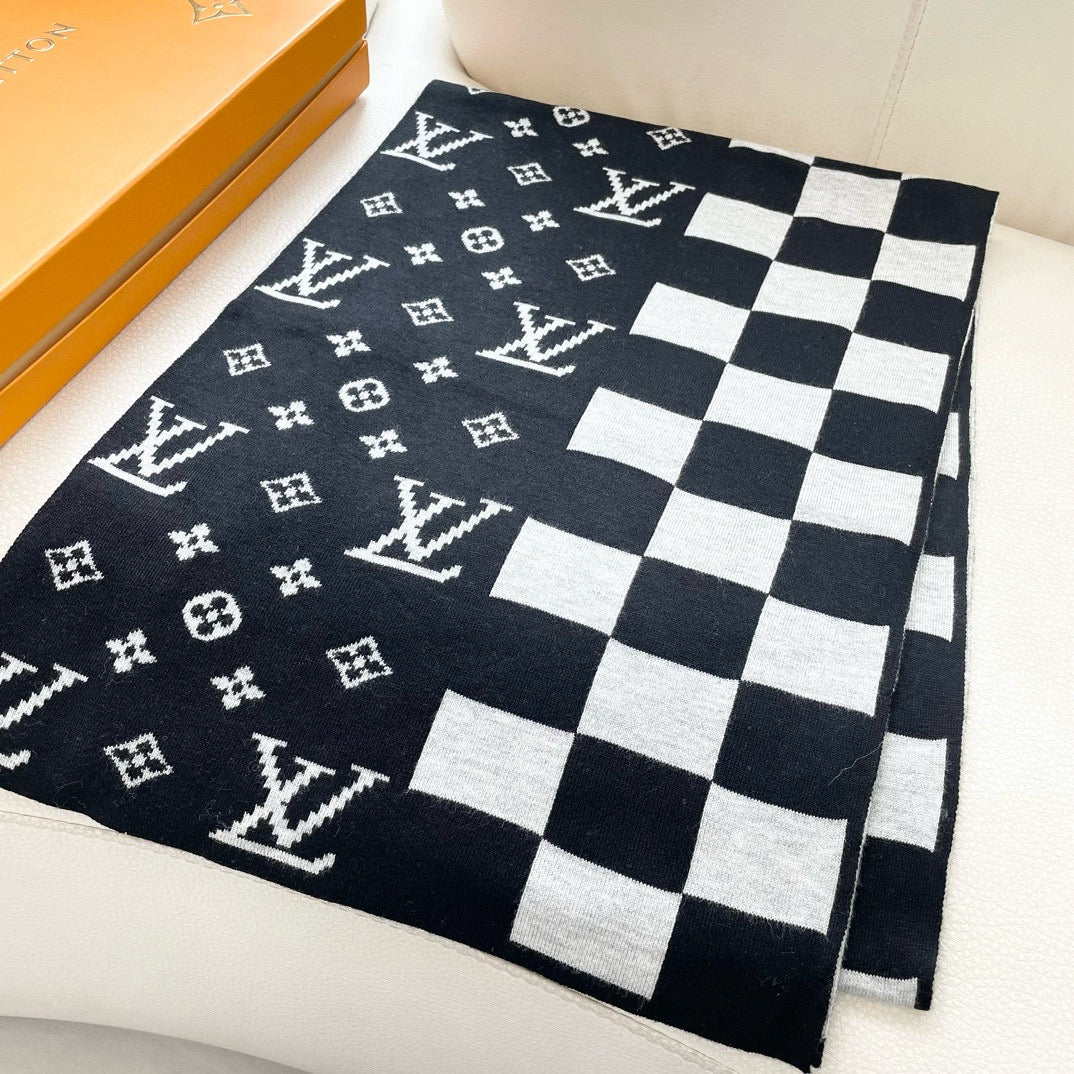 F33 Women's Winter Fashion Wool Scarf 180*32CM