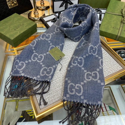 F27 Women's Winter Fashion Wool Scarf 34*194cm