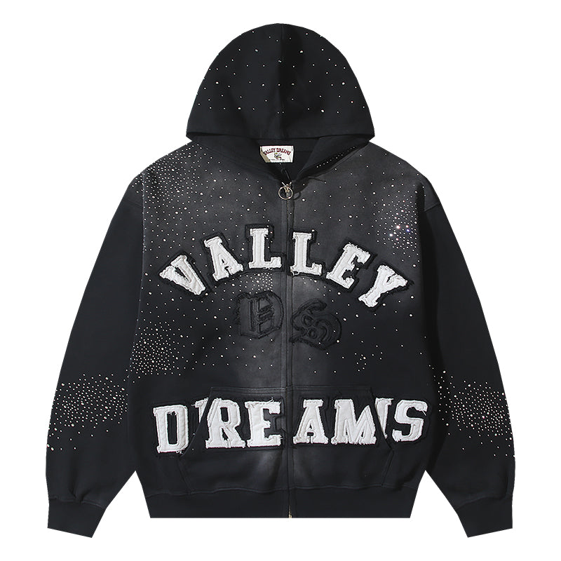 C41 Men's and women's zipper hoodies outerwear clothes