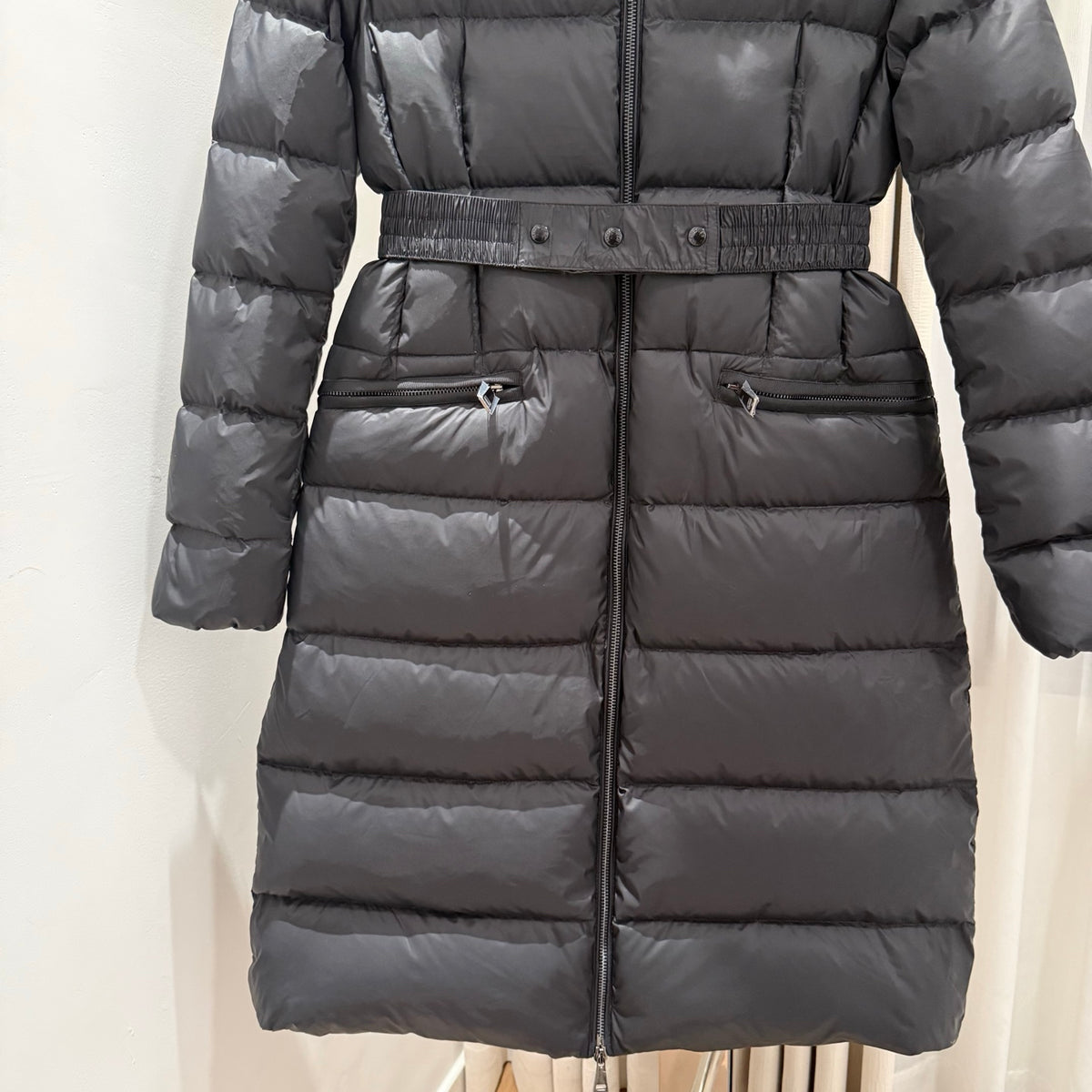 C17 Women's Casual Long Hooded Down Jacket Winter Warm Coat