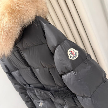 C17 Women's Casual Long Hooded Down Jacket Winter Warm Coat