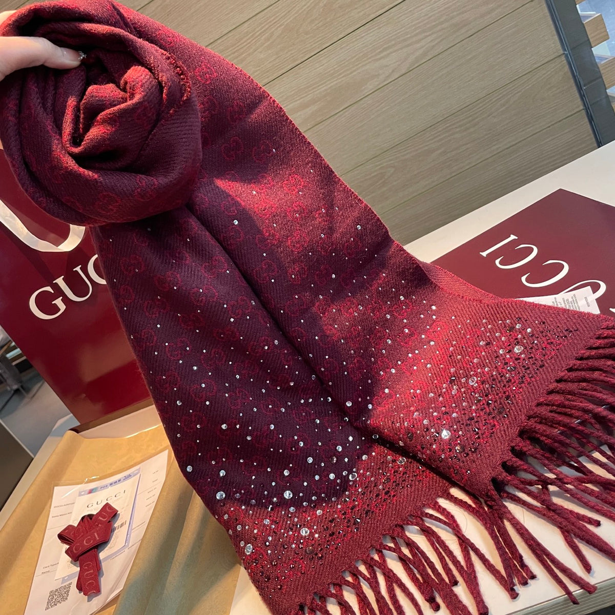 F1 Women's Winter Premium Fashion Scarf Soft Warm Shawl Wrap for Cold Weather 33cmX190cm