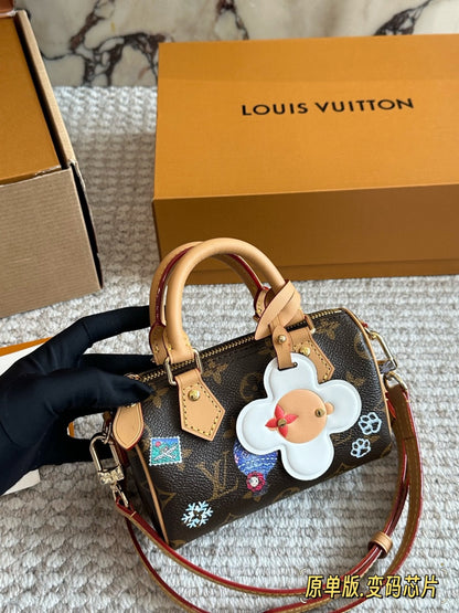 MS5 Women handbag, genuine leather bag 16*10cm