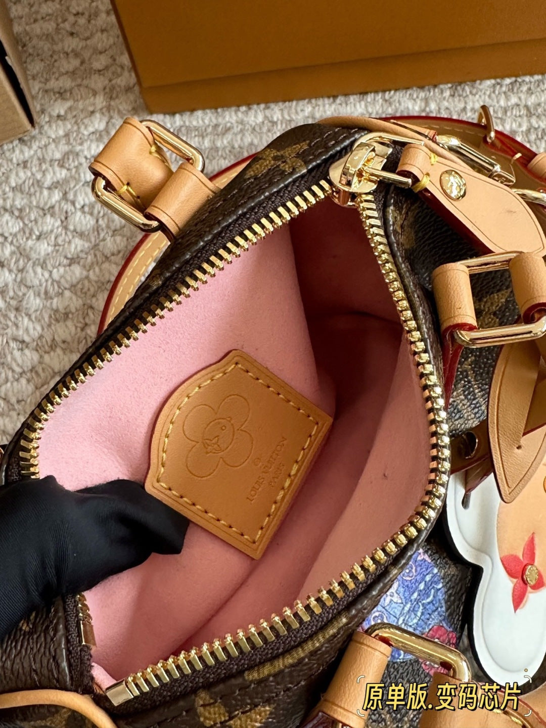 MS5 Women handbag, genuine leather bag 16*10cm
