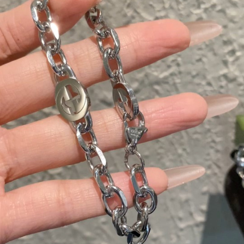 L231 Women And Men 316L Titanium Steel Bracelet Fashion Gold Plated Jewelry