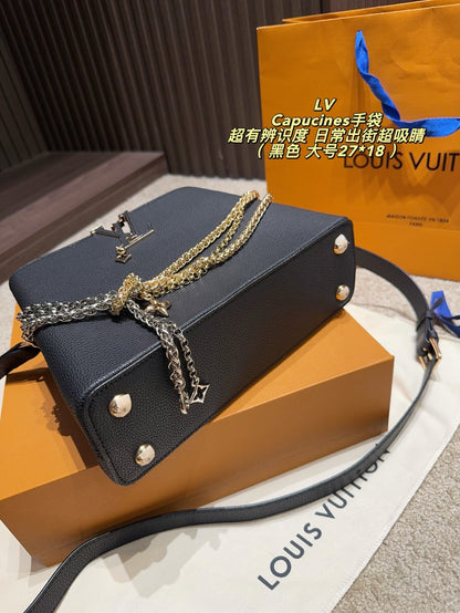 MN69 Women's leather bag handbag 27*18cm/20*14cm